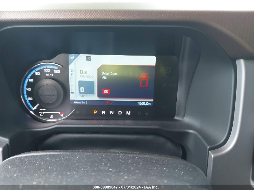 2023 Ford Bronco Outer Banks VIN: 1FMEE5BP0PLB50841 Lot: 39989047