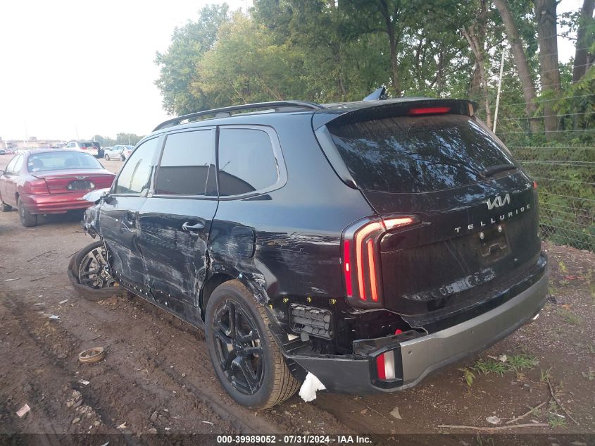 5XYP3DGC3PG396958 2023 Kia Telluride Ex X-Line