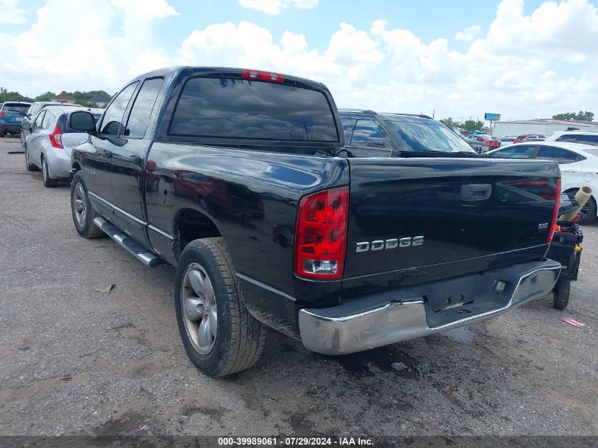 2003 Dodge Ram 1500 Slt/Laramie/St VIN: 1D7HA18N63S149629 Lot: 39989061