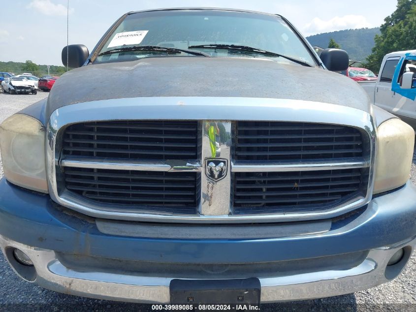 2006 Dodge Ram 1500 Slt VIN: 3D7KS19D86G168400 Lot: 39989085