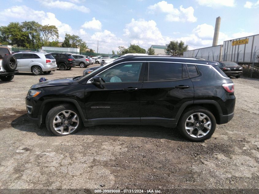 2020 Jeep Compass Limited Fwd VIN: 3C4NJCCB4LT152615 Lot: 39989088