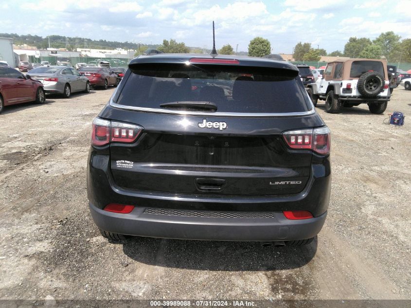 2020 Jeep Compass Limited Fwd VIN: 3C4NJCCB4LT152615 Lot: 39989088