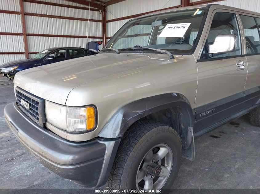 1995 Isuzu Trooper S VIN: JACDJ58V8S7914002 Lot: 39989099