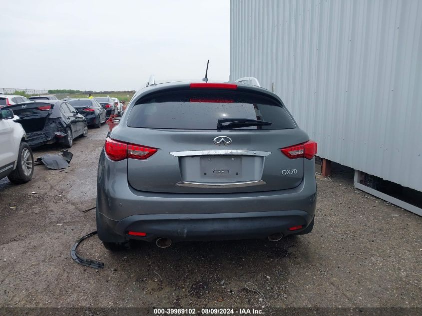 2015 Infiniti Qx70 VIN: JN8CS1MU2FM381902 Lot: 39989102