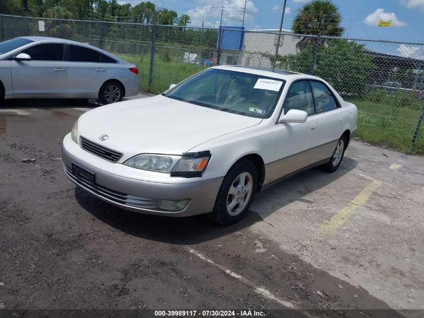 JT8BF28G9W0095542 | 1998 LEXUS ES