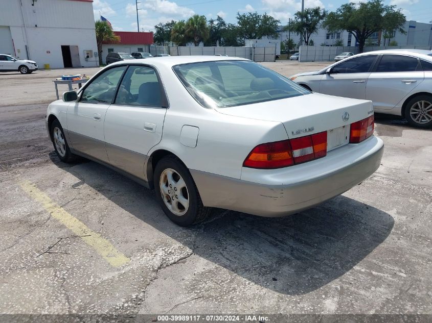 JT8BF28G9W0095542 | 1998 LEXUS ES