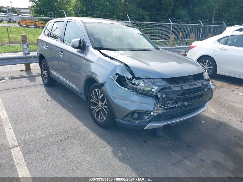 2016 Mitsubishi Outlander Es/Se/Sel VIN: JA4AZ3A34GZ004699 Lot: 39989133