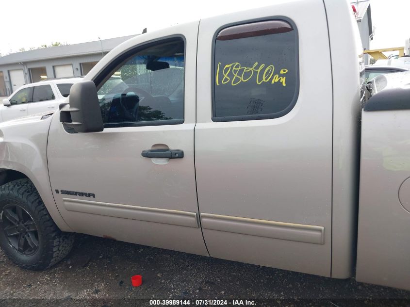 2008 GMC Sierra 1500 Sle1 VIN: 1GTEK19J68Z238184 Lot: 39989144