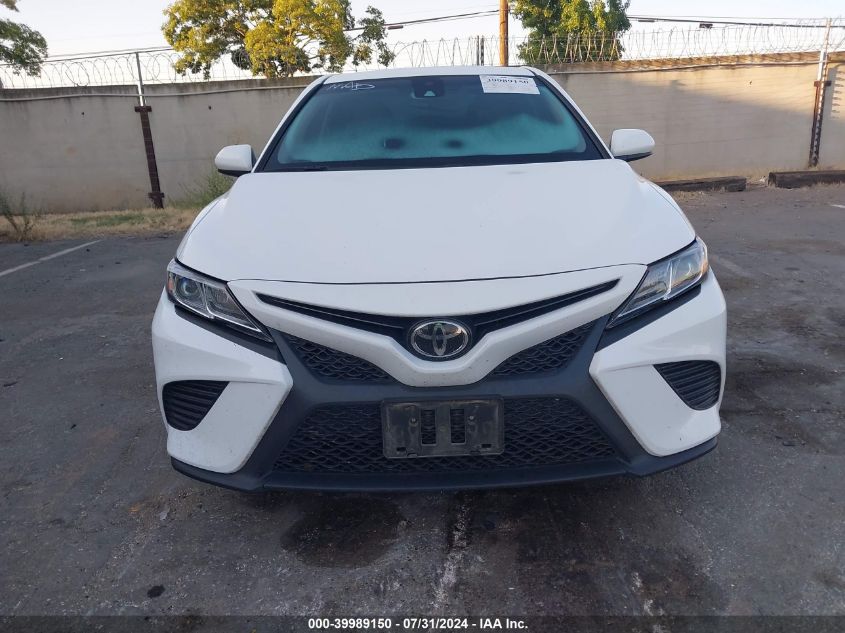 2018 Toyota Camry Se VIN: 4T1B11HK2JU552008 Lot: 39989150