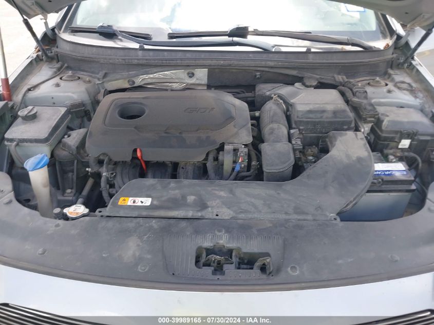 2017 Hyundai Sonata Sport/Limited VIN: 5NPE34AF9HH549332 Lot: 39989165