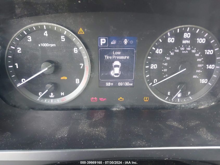 2017 Hyundai Sonata Sport/Limited VIN: 5NPE34AF9HH549332 Lot: 39989165