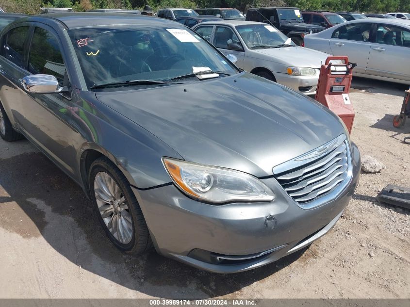 2013 Chrysler 200 Limited VIN: 1C3CCBCG6DN715774 Lot: 39989174