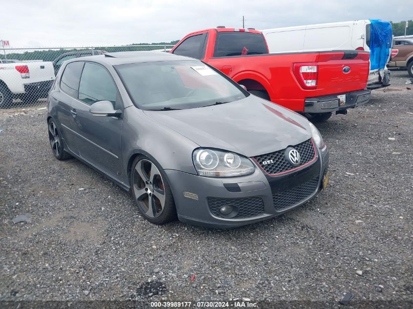 WVWEV71K27W019379 | 2007 VOLKSWAGEN GTI