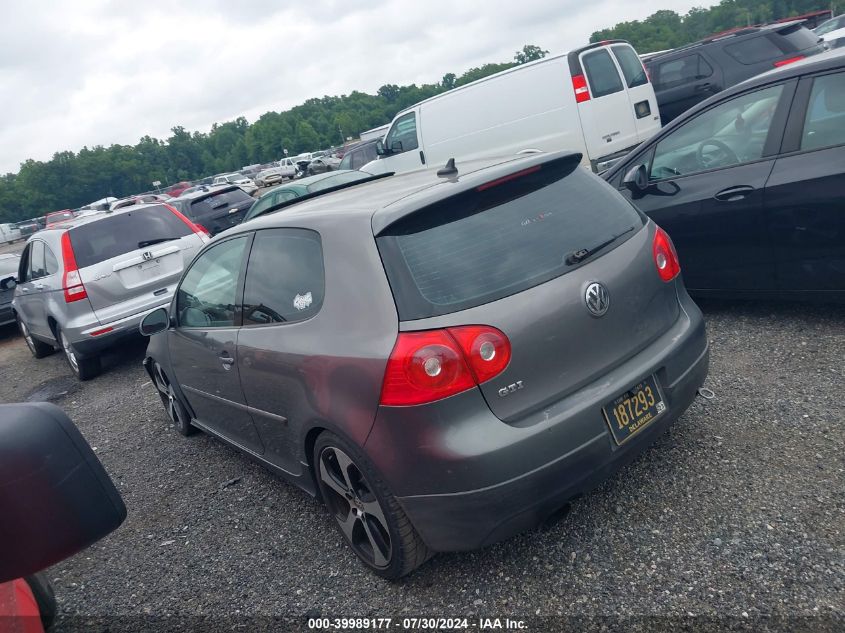 WVWEV71K27W019379 | 2007 VOLKSWAGEN GTI