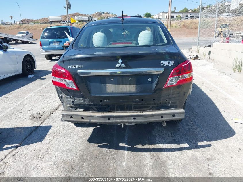 2017 Mitsubishi Mirage G4 Es VIN: ML32F3FJ1HHF06299 Lot: 39989184