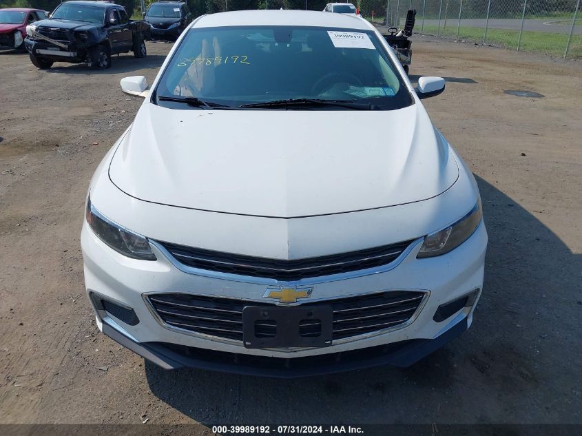 2018 Chevrolet Malibu Lt VIN: 1G1ZD5STXJF209298 Lot: 39989192