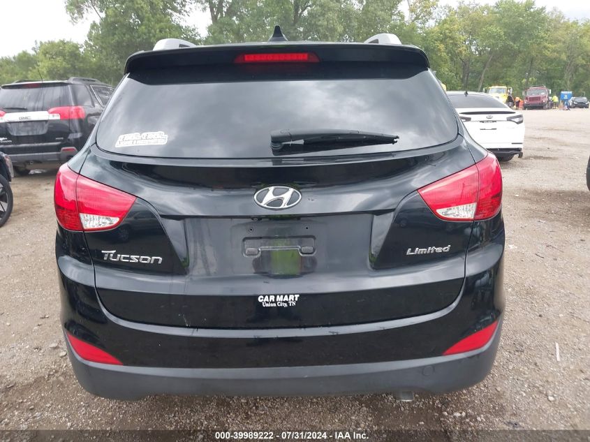 2014 Hyundai Tucson Limited VIN: KM8JU3AG4EU940643 Lot: 39989222