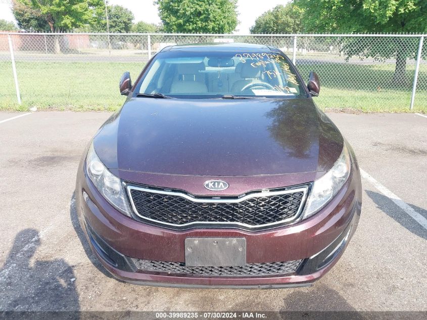 2012 Kia Optima Ex Turbo VIN: 5XXGN4A65CG006101 Lot: 39989235