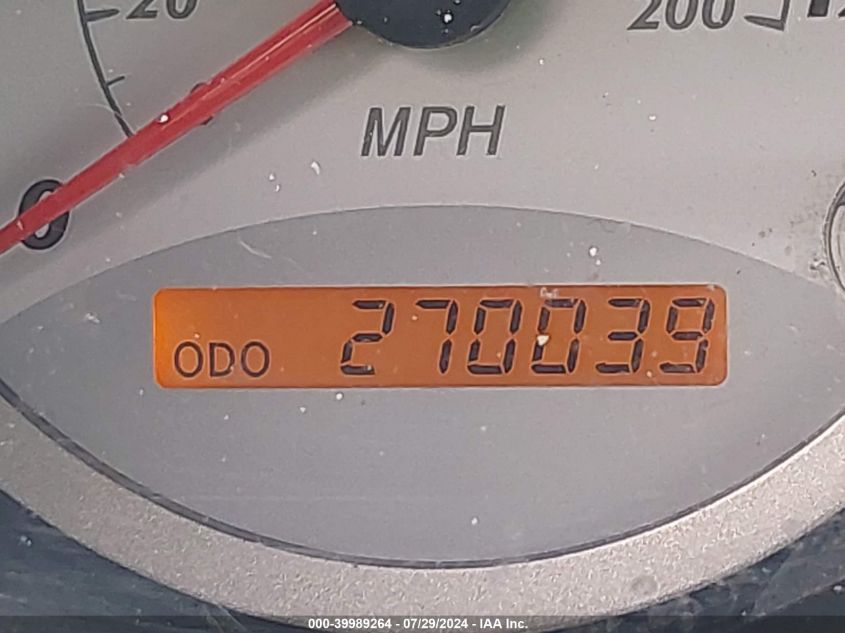 2004 Toyota Rav4 VIN: JTEGD20V440012017 Lot: 39989264