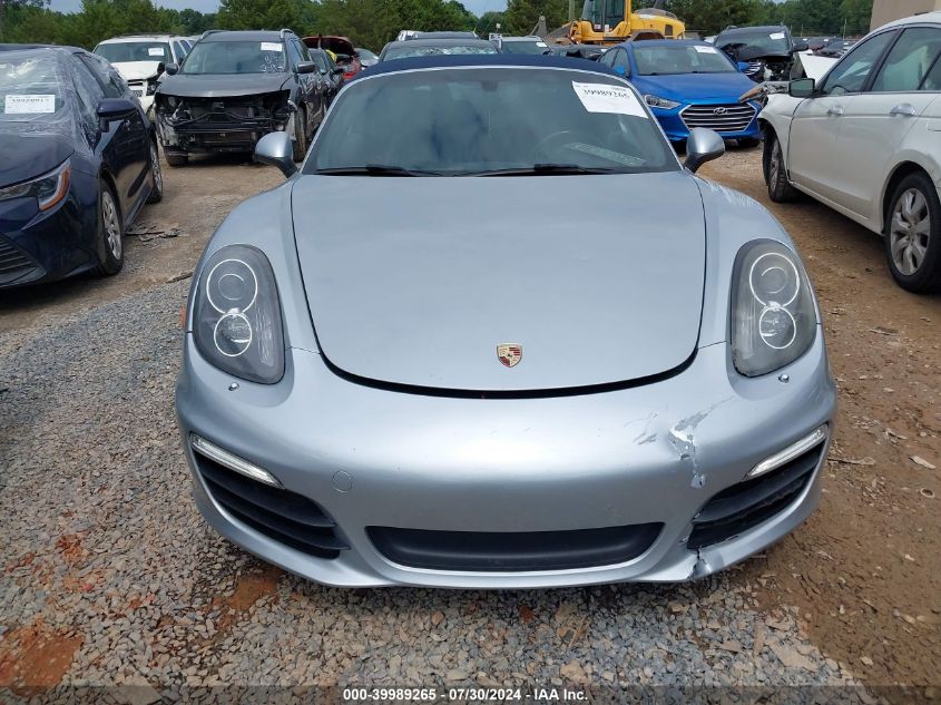 2015 Porsche Boxster VIN: WP0CA2A88FS110320 Lot: 39989265