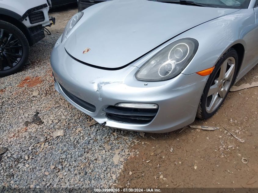 2015 Porsche Boxster VIN: WP0CA2A88FS110320 Lot: 39989265