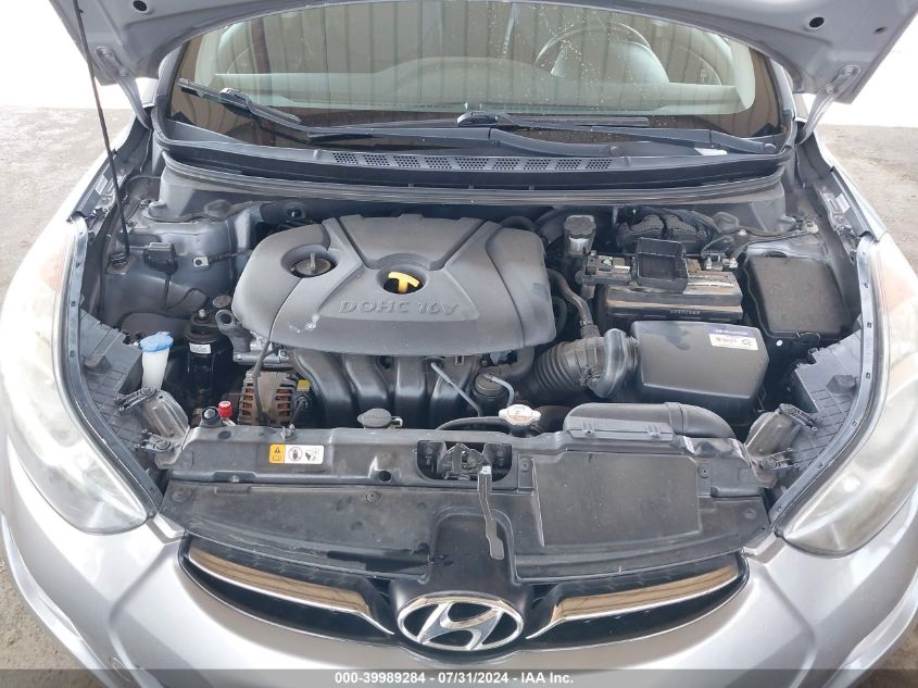 2013 Hyundai Elantra Gls/Limited VIN: KMHDH4AE9DU669972 Lot: 39989284