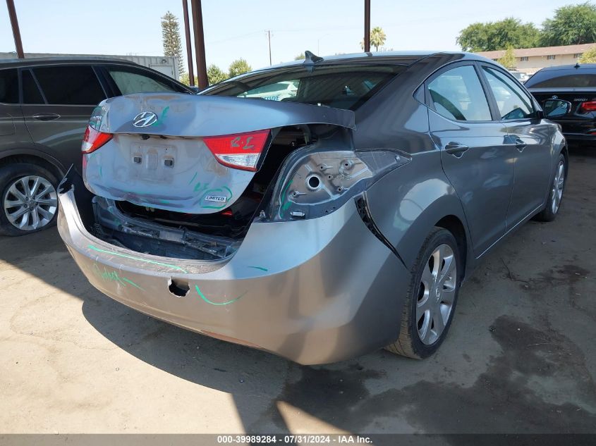 2013 Hyundai Elantra Gls/Limited VIN: KMHDH4AE9DU669972 Lot: 39989284