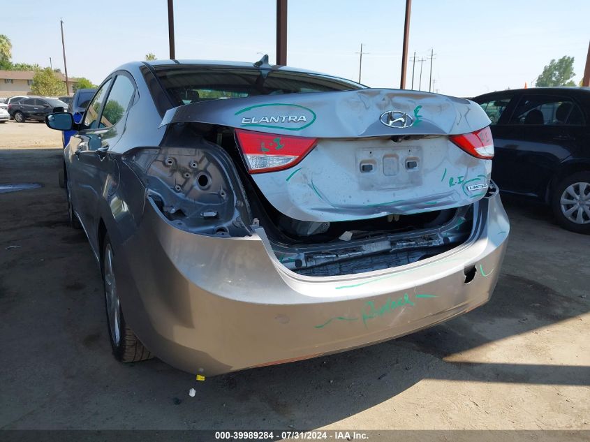 2013 Hyundai Elantra Gls/Limited VIN: KMHDH4AE9DU669972 Lot: 39989284