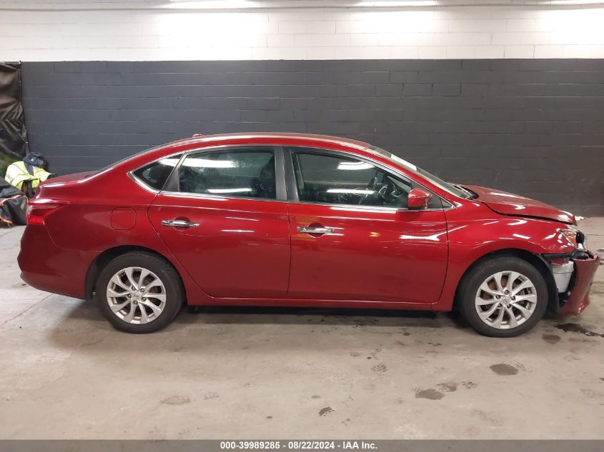 2019 Nissan Sentra Sv VIN: 3N1AB7AP8KY417347 Lot: 39989285