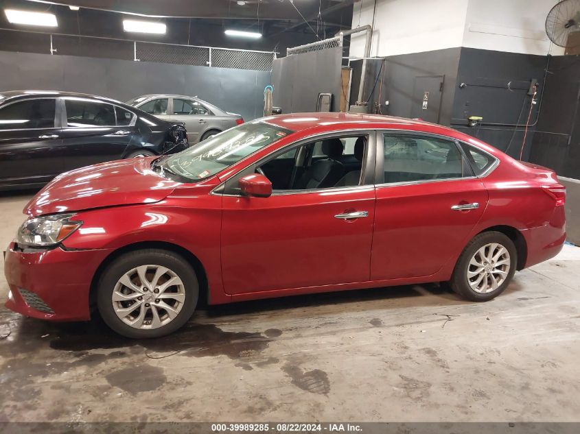 2019 Nissan Sentra Sv VIN: 3N1AB7AP8KY417347 Lot: 39989285