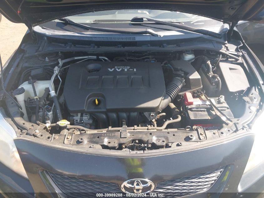 2009 Toyota Corolla Le VIN: 2T1BU40E59C026256 Lot: 39989288