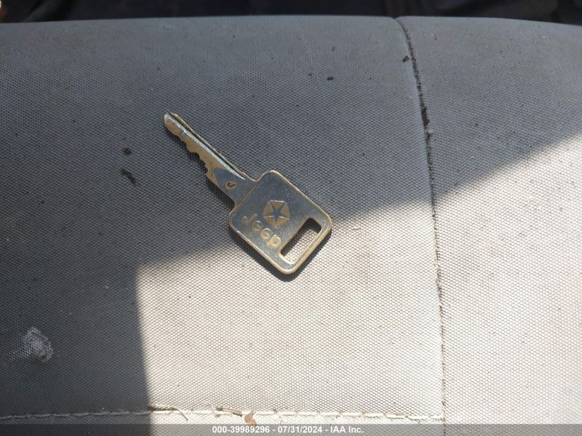 1989 Jeep Wrangler / Yj VIN: 2J4FY19E3KJ107455 Lot: 39989296