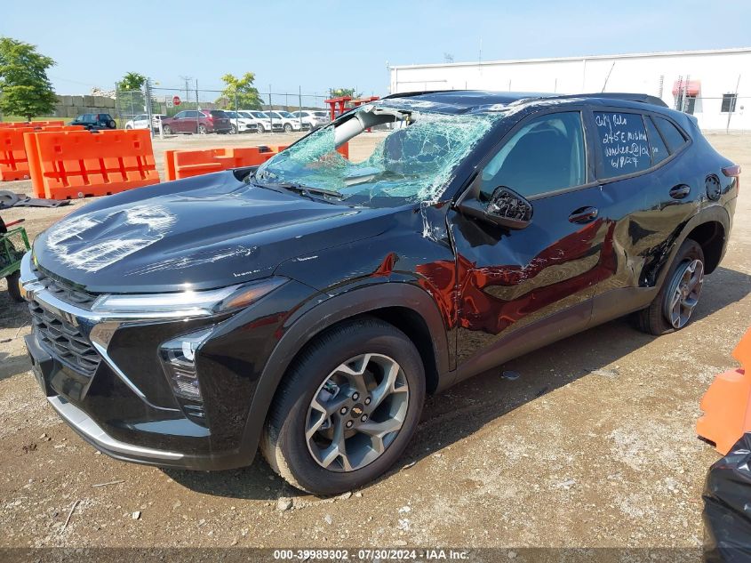 2024 Chevrolet Trax Fwd Lt VIN: KL77LHE27RC194677 Lot: 39989302