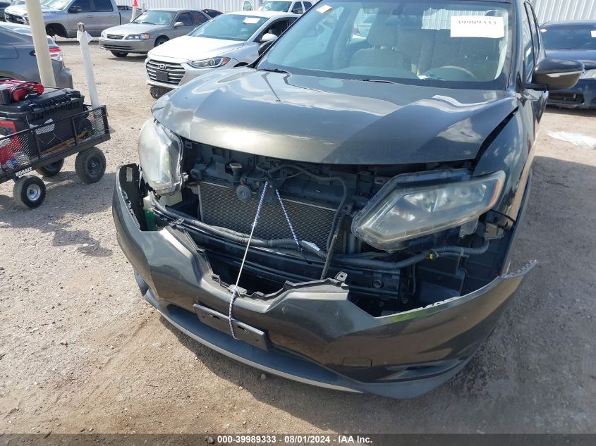 2015 Nissan Rogue S VIN: 5N1AT2MV5FC899602 Lot: 39989333