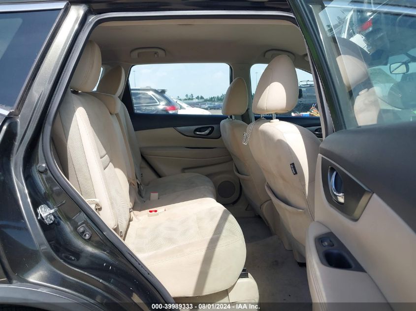 2015 Nissan Rogue S VIN: 5N1AT2MV5FC899602 Lot: 39989333