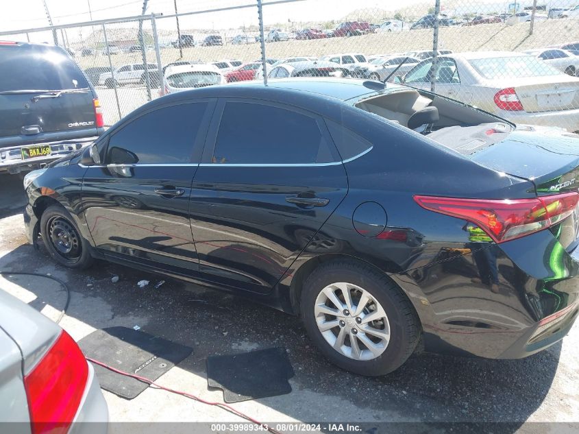 2021 Hyundai Accent Sel VIN: 3KPC24A68ME143342 Lot: 39989343