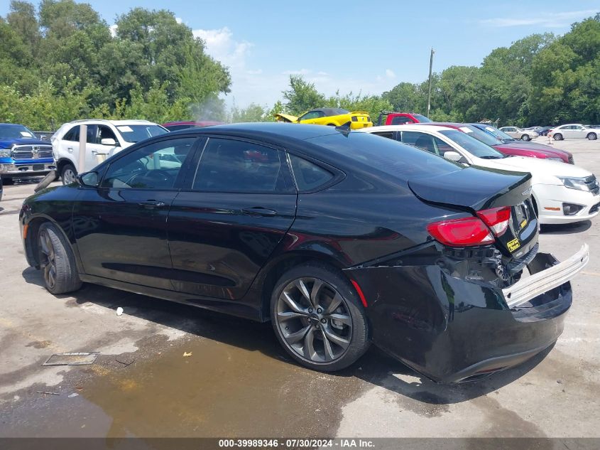 2015 Chrysler 200 S VIN: 1C3CCCDG0FN644448 Lot: 39989346