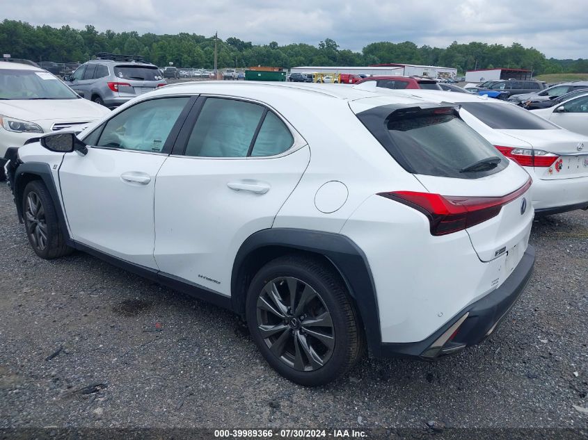 2019 Lexus Ux 250H F Sport VIN: JTHU9JBH4K2006034 Lot: 39989366