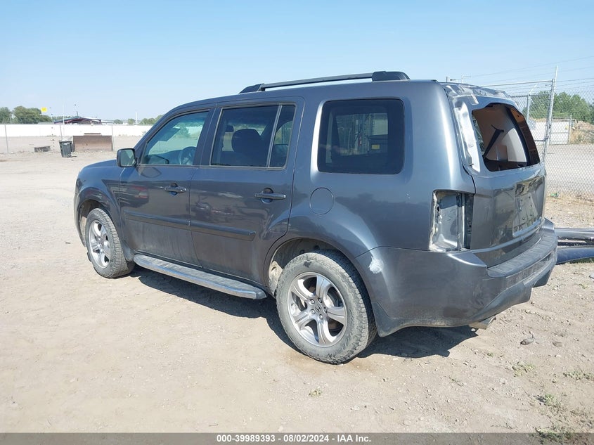 2013 HONDA PILOT EXL - 5FNYF4H52DB002218