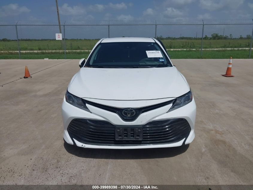 2019 Toyota Camry Le VIN: 4T1B11HK1KU743730 Lot: 39989398