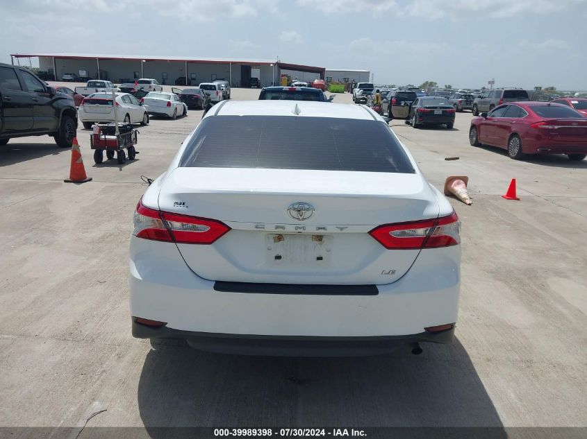 2019 Toyota Camry Le VIN: 4T1B11HK1KU743730 Lot: 39989398