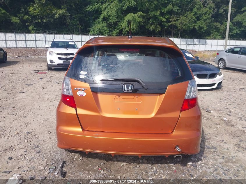 2011 Honda Fit Sport VIN: JHMGE8H57BC012077 Lot: 39989401