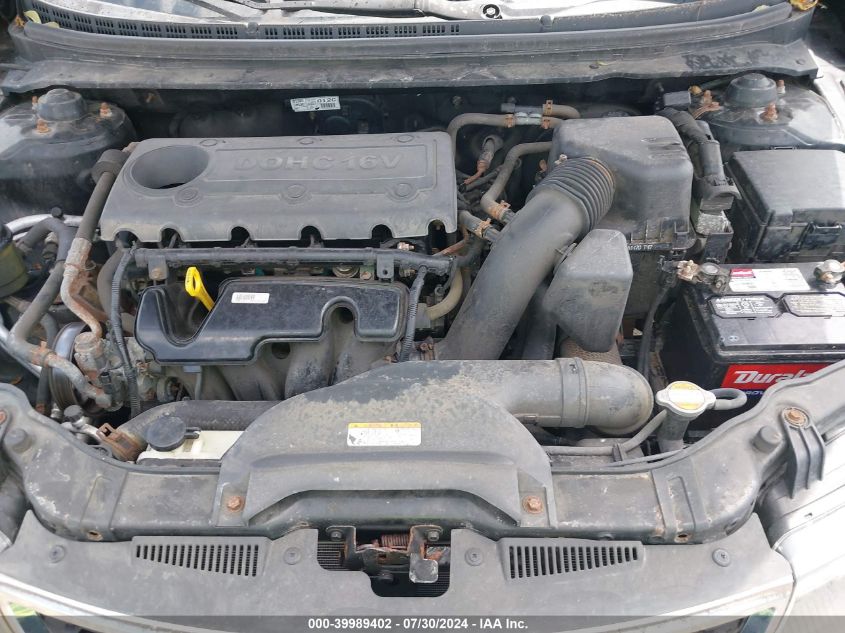 2011 Kia Forte Ex VIN: KNAFU4A27B5376283 Lot: 39989402