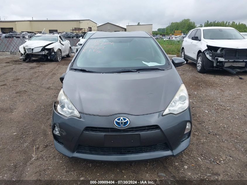 2014 Toyota Prius C Three VIN: JTDKDTB32E1079405 Lot: 39989404