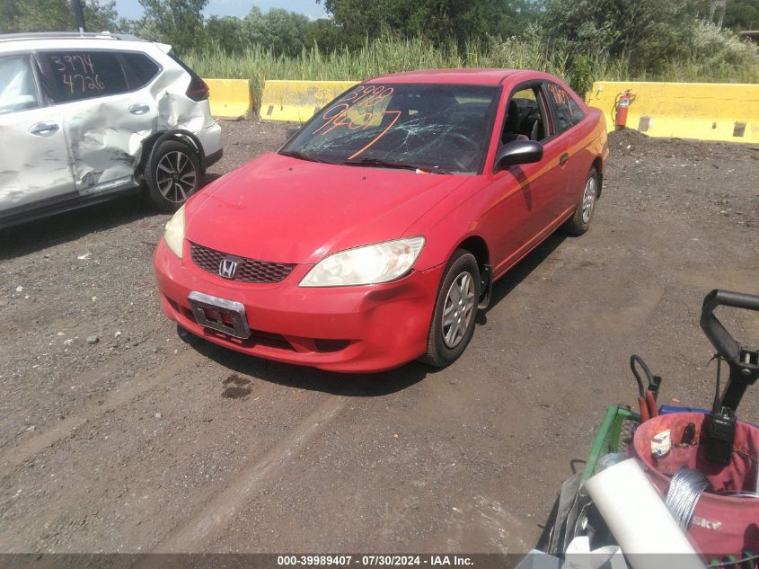 1HGEM21175L052245 | 2005 HONDA CIVIC