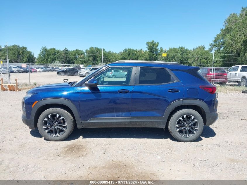 2022 Chevrolet Trailblazer Awd Lt VIN: KL79MRSL2NB102822 Lot: 39989419