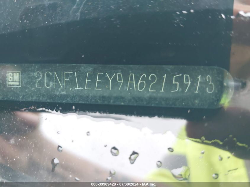 2010 Chevrolet Equinox Lt VIN: 2CNFLEEY9A6215913 Lot: 39989428