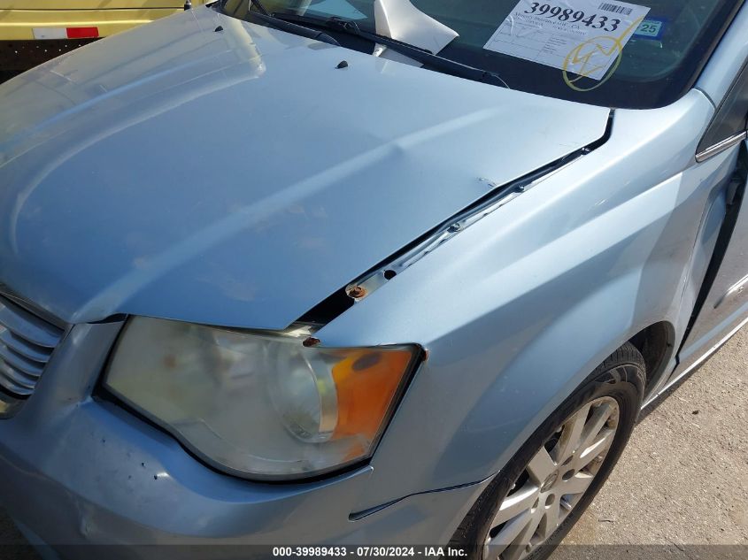 2013 Chrysler Town & Country Touring VIN: 2C4RC1BG7DR691408 Lot: 39989433