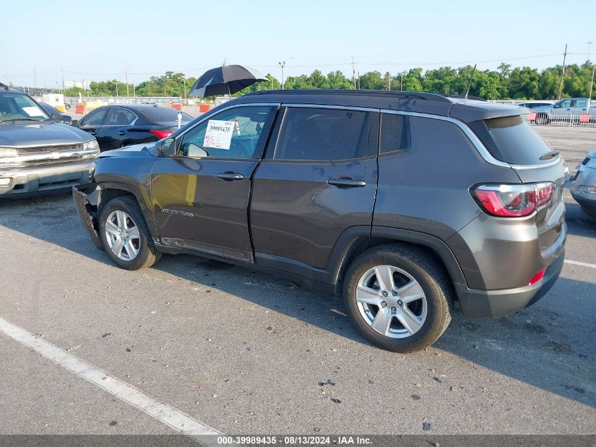 2022 JEEP COMPASS LATITUDE - 3C4NJCBB8NT156297