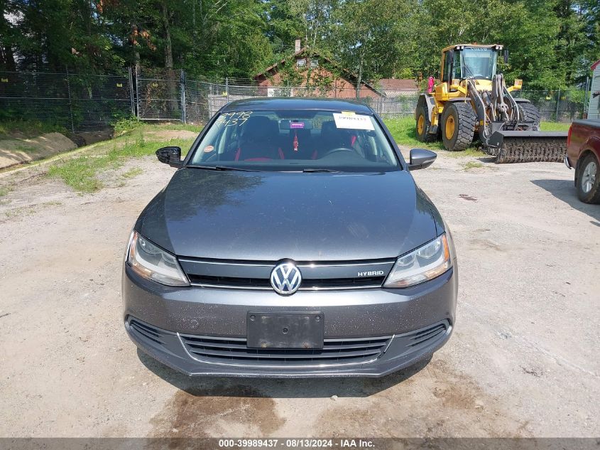 2014 Volkswagen Jetta Hybrid Se VIN: 3VW637AJ3EM229663 Lot: 39989437